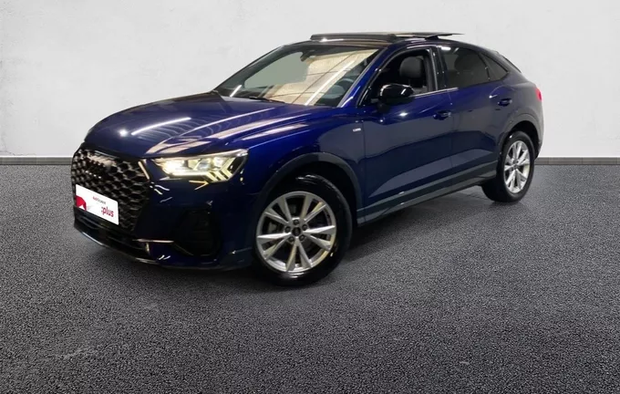 AUDI Q3 Sportback 35 TFSI 150 ch S tronic 7 S line plus extérieur trois quart avant gauche 2130789