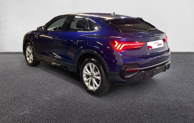 AUDI Q3 Sportback 35 TFSI 150 ch S tronic 7 S line plus extérieur trois quart arrière gauche 2130789