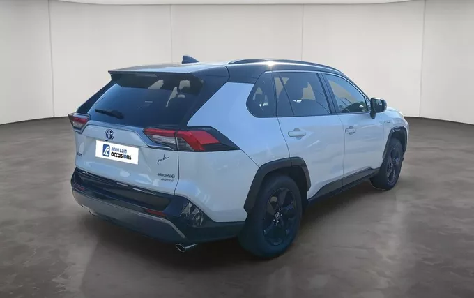 TOYOTA RAV4 Hybride 222 ch AWD-i Collection extérieur trois quart arrière droit 1104035