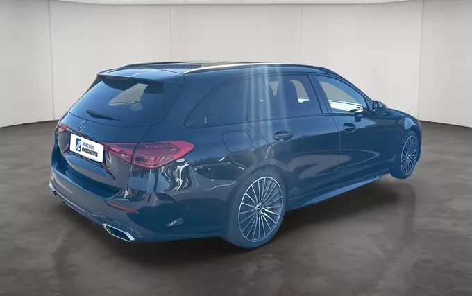MERCEDES CLASSE C BREAK 200 9G-Tronic AMG Line extérieur trois quart arrière droit 946679