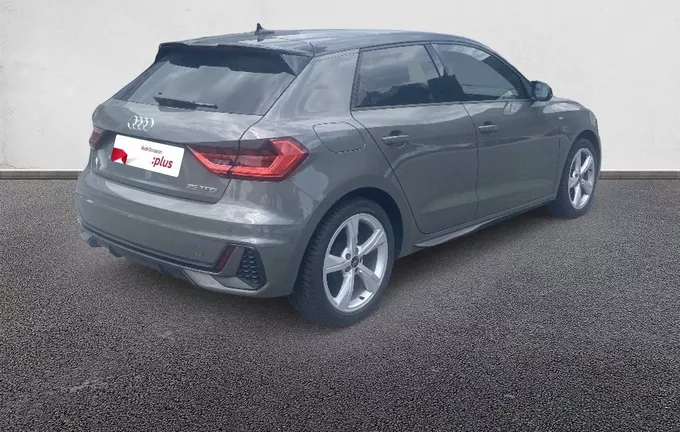 AUDI A1 Sportback 25 TFSI 95 ch S tronic 7 S Line extérieur trois quart arrière droit 2130767