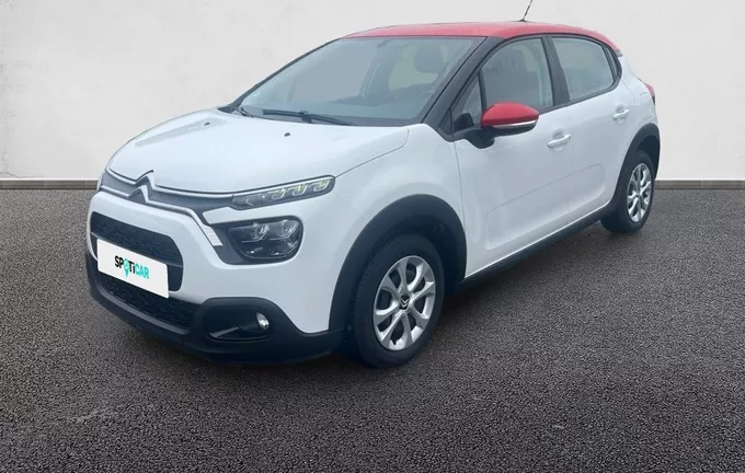 CITROEN C3 BlueHDi 100 S&S BVM6 Feel extérieur trois quart avant gauche 945111