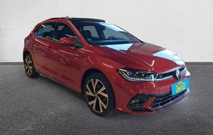 VOLKSWAGEN POLO 1.0 TSI 110 S&S DSG7 R-Line extérieur trois quart avant droit 3013433