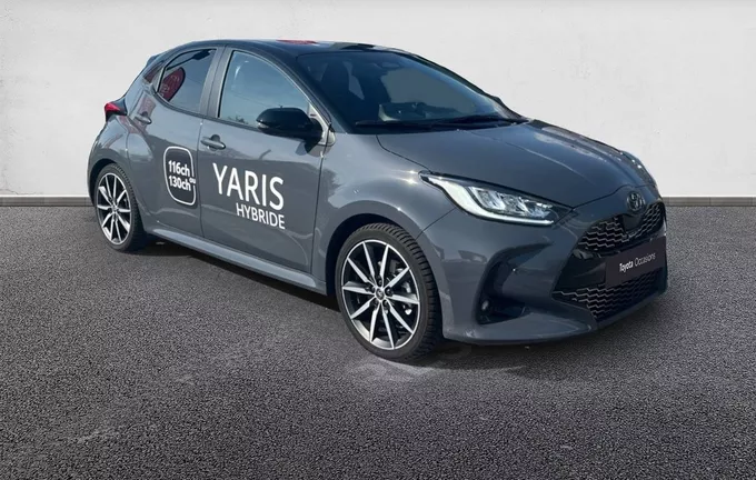 TOYOTA YARIS Hybride 130h GR Sport extérieur trois quart avant droit 98016