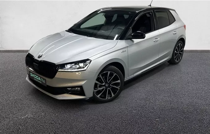 SKODA FABIA 1.0 TSI 116 ch EVO 2 DSG7 Monte-Carlo extérieur trois quart avant gauche 2123717