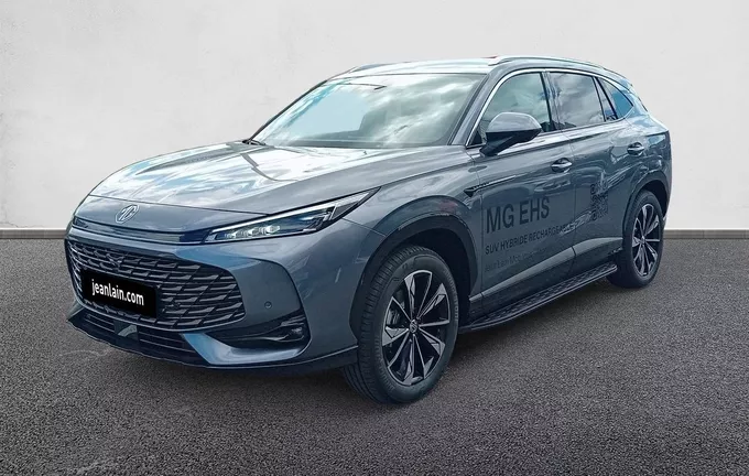 MG EHS 1.5T PHEV 272 ch Luxury extérieur trois quart avant gauche 9113