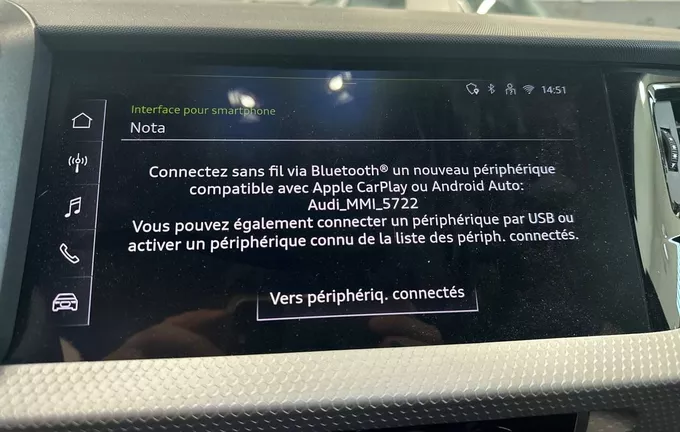 AUDI A1 Sportback 30 TFSI 116 ch BVM6 S Line photo 16 2130799