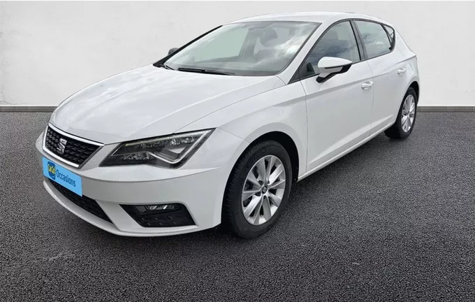 SEAT LEON 1.6 TDI 115 Start/Stop BVM5 Style extérieur trois quart avant gauche 213103