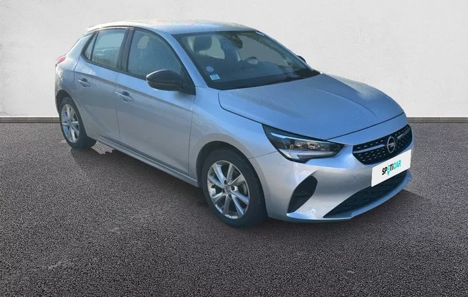 OPEL CORSA 1.2 Turbo 100 ch BVM6 Elegance Business extérieur trois quart avant droit 3012187 