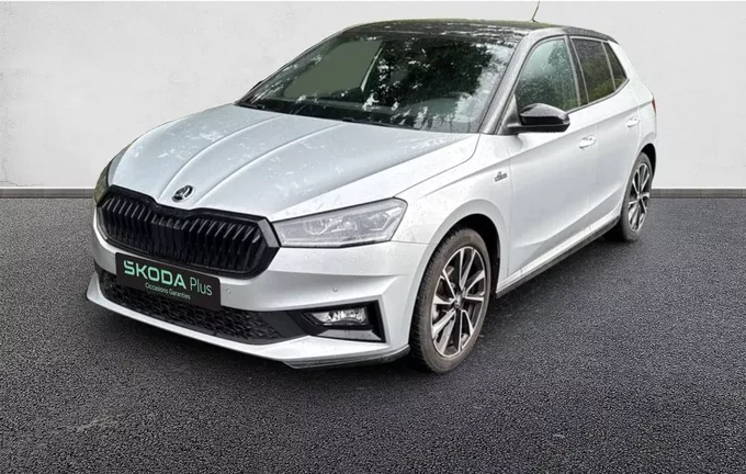 SKODA FABIA 1.0 TSI 116 ch EVO 2 DSG7 Monte-Carlo extérieur trois quart avant gauche 2127831