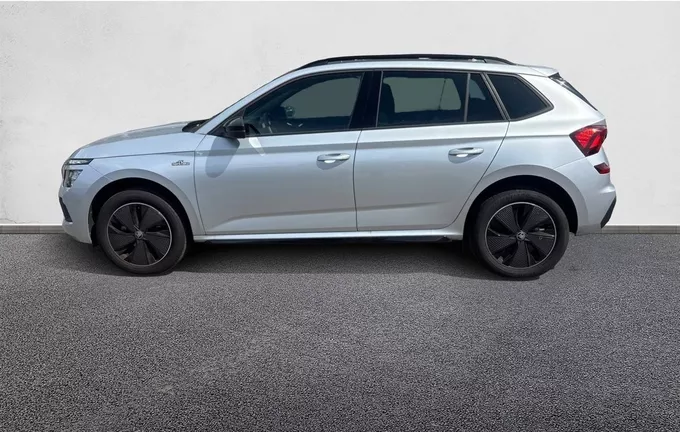 SKODA KAMIQ 1.0 TSI Evo 2 116 ch DSG7 Monte Carlo extérieur trois quart arrière gauche 2128560