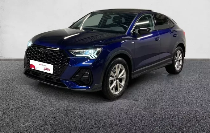 AUDI Q3 Sportback 35 TFSI 150 ch S tronic 7 S line extérieur trois quart avant gauche 2125184