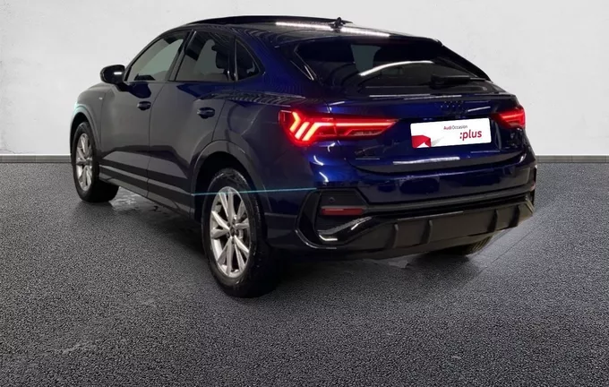 AUDI Q3 Sportback 35 TFSI 150 ch S tronic 7 S line extérieur trois quart arrière gauche 2125184