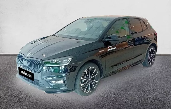 SKODA FABIA 1.0 TSI 95 ch EVO 2 BVM5 Monte-Carlo extérieur trois quart avant gauche 3778