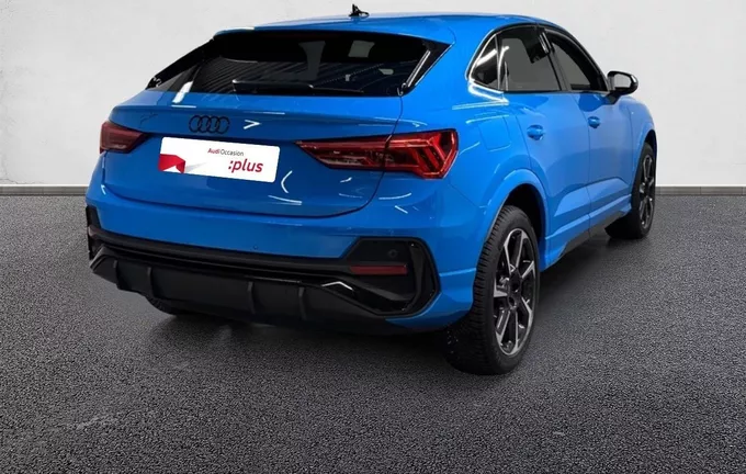AUDI Q3 Sportback 45 TFSIe 245 ch S tronic 6 S line extérieur trois quart arrière droit 2119874