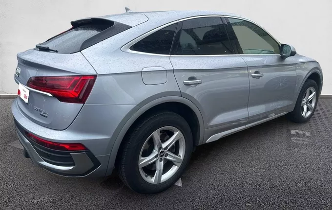 AUDI Q5 Sportback 50 TFSIe 299 S tronic 7 Quattro S line extérieur trois quart arrière droit 2123578