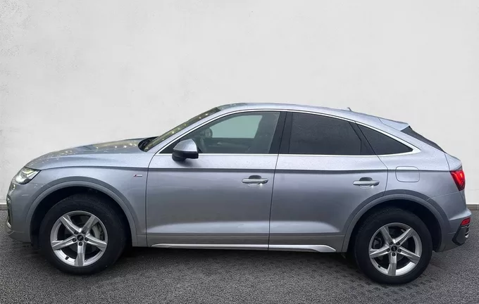 AUDI Q5 Sportback 50 TFSIe 299 S tronic 7 Quattro S line extérieur côté gauche 2123578