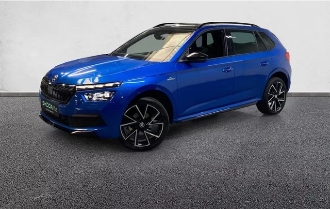 SKODA KAMIQ 1.5 TSI 150 ch DSG7 Monte-Carlo extérieur trois quart avant gauche 2132668
