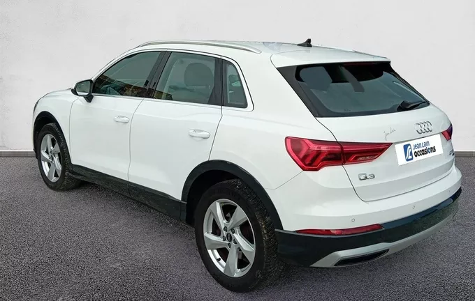 AUDI Q3 40 TFSI 190 ch S tronic 7 Quattro Design Luxe extérieur trois quart arrière gauche 560665