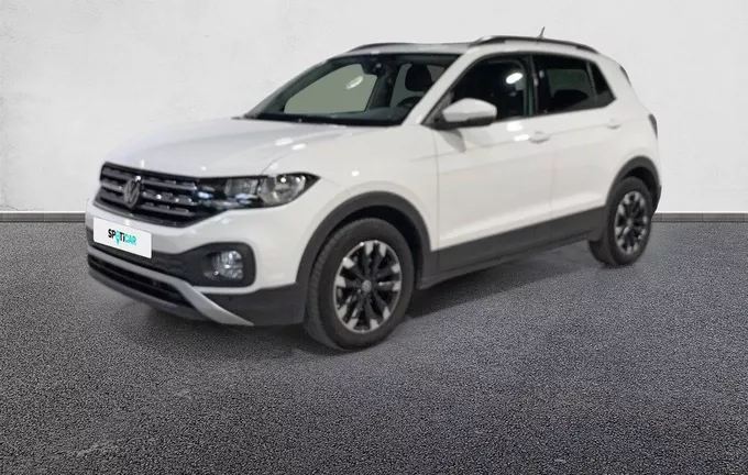VOLKSWAGEN T-CROSS 1.0 TSI 95 Start/Stop BVM5 Life Plus extérieur trois quart avant gauche 945947
