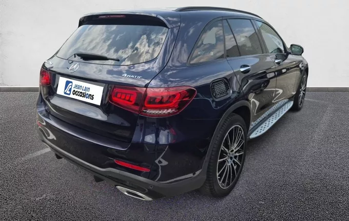 MERCEDES GLC 220 d 9G-Tronic 4Matic Launch Edition AMG Line extérieur trois quart arrière droit 2130593