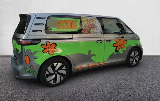 VOLKSWAGEN UTILITAIRES ID BUZZ ID. Buzz 204 ch Pro extérieur trois quart arrière droit 9507