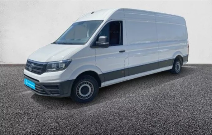 VOLKSWAGEN UTILITAIRES CRAFTER VAN 35 L4H3 2.0 TDI 140 CH BVA BUSINESS extérieur trois quart avant gauche 105896