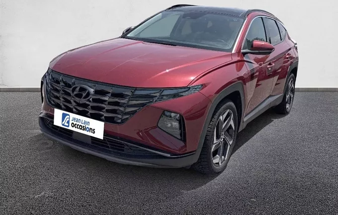 HYUNDAI TUCSON 1.6 T-GDI 230 HTRAC Hybrid BVA6 Executive extérieur trois quart avant gauche 13898