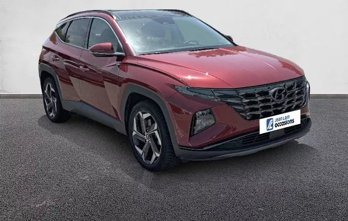 HYUNDAI TUCSON 1.6 T-GDI 230 HTRAC Hybrid BVA6 Executive extérieur trois quart avant droit 13898