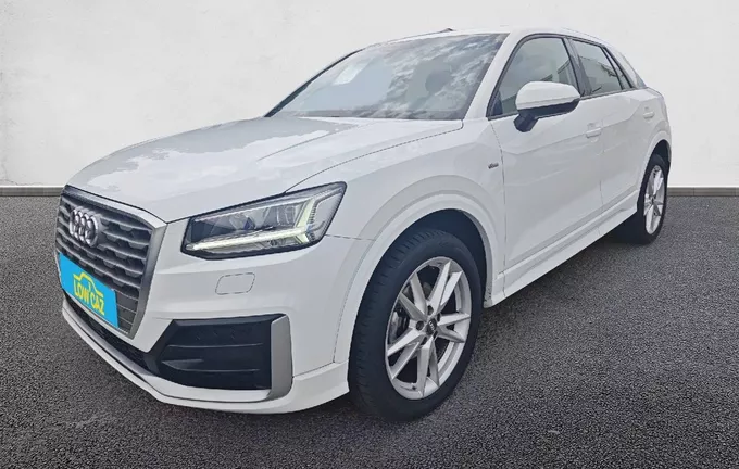 AUDI Q2 35 TFSI COD 150 S tronic 7 S Line Plus extérieur trois quart avant gauche 2132350