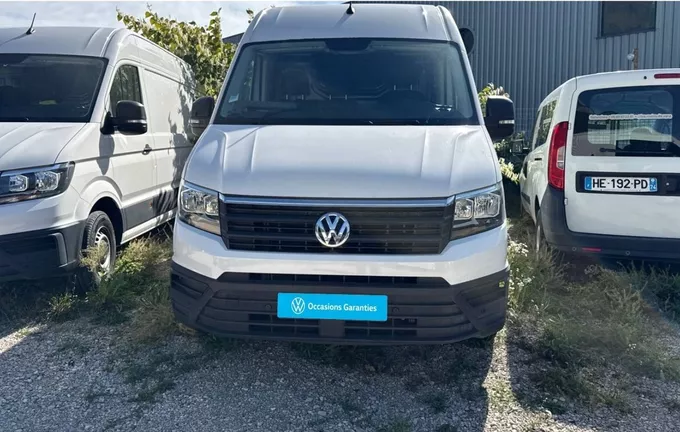VOLKSWAGEN UTILITAIRES CRAFTER VAN 35 L3H3 2.0 TDI 140 CH BVA BUSINESS extérieur côté gauche 106241