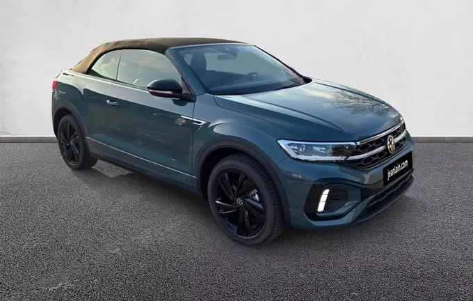 VOLKSWAGEN T-ROC Cabriolet 1.5 TSI EVO2 150 Start/Stop DSG7 R-Line extérieur trois quart avant droit 7775