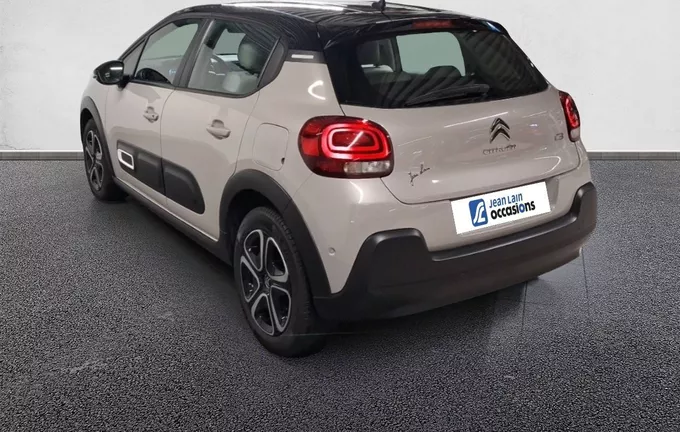 CITROEN C3 PureTech 110 S&S BVM6 Shine extérieur trois quart arrière gauche 2132048