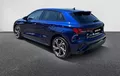 Miniature AUDI A3 Sportback TFSI e Hybride rechargeable 272 S tronic 6 S line extérieur trois quart arrière gauche 2016