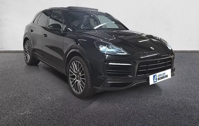 PORSCHE CAYENNE E-Hybrid 3.0 V6 462 ch Tiptronic BVA Platinum Edition extérieur trois quart avant droit 2125368