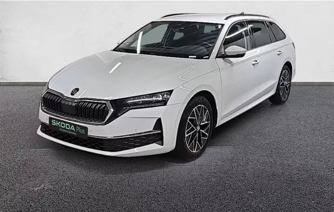 SKODA OCTAVIA Combi 1.5 TSI Hybrid 150 ch ACT DSG7 Selection extérieur trois quart avant gauche 2126695