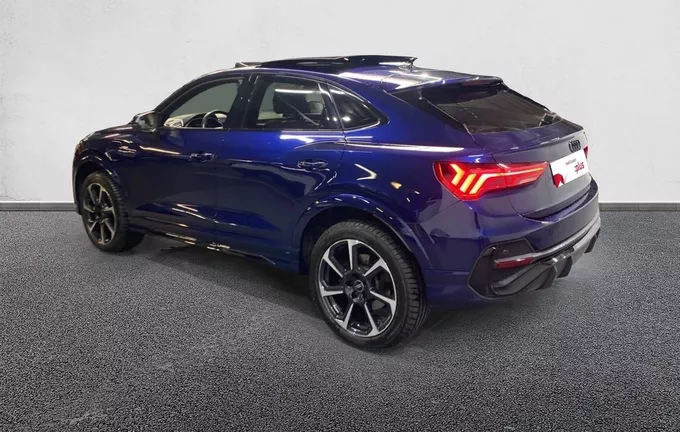 AUDI Q3 Sportback 45 TFSIe 245 ch S tronic 6 S line extérieur trois quart arrière gauche 3012809