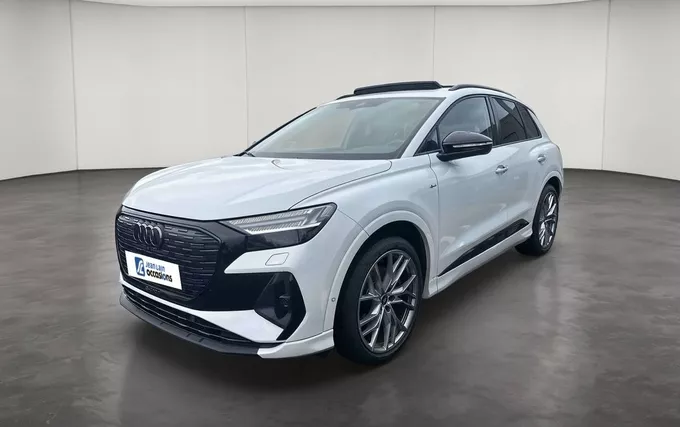 AUDI Q4 E-TRON 50 299 ch 82 kWh quattro S line extérieur trois quart avant gauche 2132967