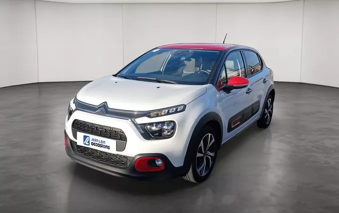 CITROEN C3 PureTech 110 S&S BVM6 Shine Pack extérieur trois quart avant gauche 946640