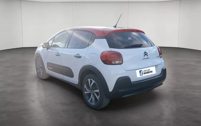 CITROEN C3 PureTech 110 S&S BVM6 Shine Pack extérieur trois quart arrière gauche 946640