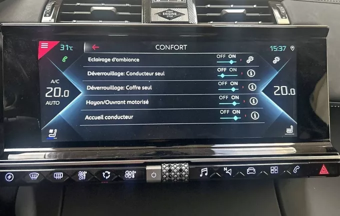 DS DS7 CROSSBACK Hybride E-Tense 300 EAT8 4x4 Rivoli photo 26 946411