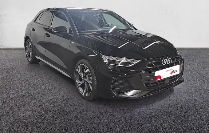 AUDI A3 Sportback TFSI Mild Hybrid 150 S tronic 7 S line extérieur trois quart avant droit 2126778