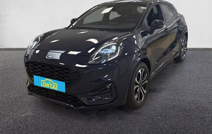 FORD PUMA 1.0 Flexifuel 125 ch mHEV S&S BVM6 ST-Line extérieur trois quart avant gauche 213402