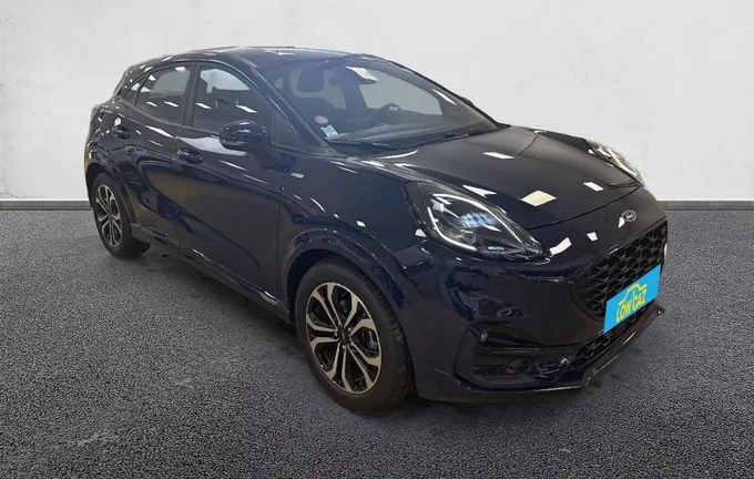 FORD PUMA 1.0 Flexifuel 125 ch mHEV S&S BVM6 ST-Line extérieur trois quart avant droit 213402