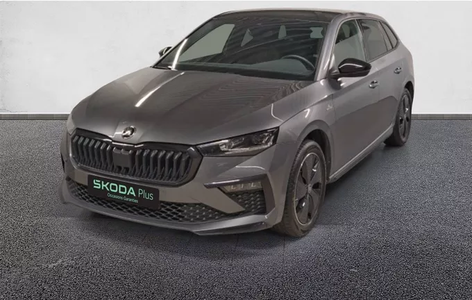 SKODA SCALA 1.0 TSI Evo 2 116 ch DSG7 Monte-Carlo extérieur trois quart avant gauche 2130108