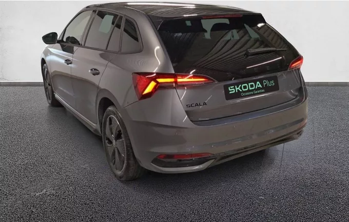SKODA SCALA 1.0 TSI Evo 2 116 ch DSG7 Monte-Carlo extérieur trois quart arrière gauche 2130108