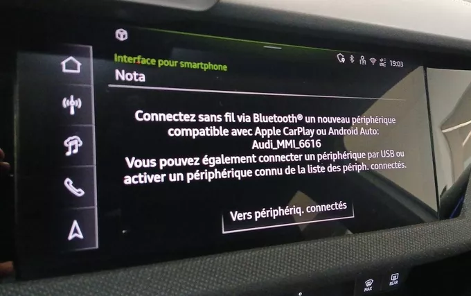 AUDI A3 Sportback TFSI e Hybride rechargeable 204 S tronic 6 S line photo 14 2131831