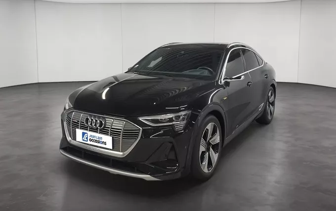 AUDI E-TRON Sportback 55 quattro 408 ch S line extérieur trois quart avant gauche 2132664