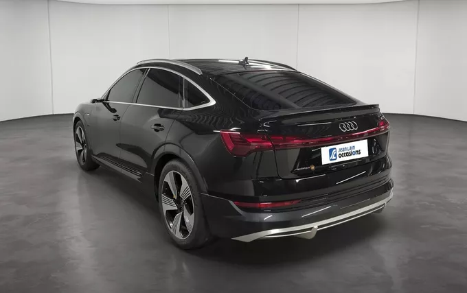 AUDI E-TRON Sportback 55 quattro 408 ch S line extérieur trois quart arrière gauche 2132664