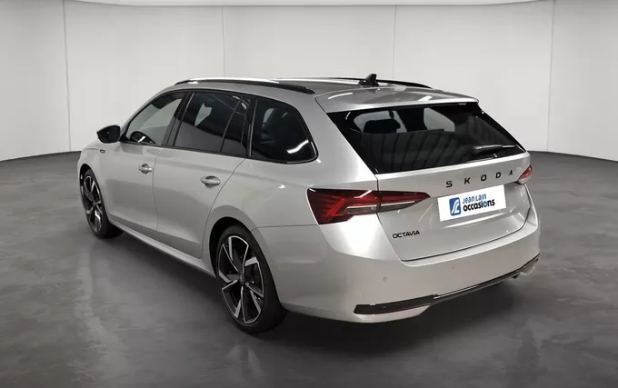 SKODA OCTAVIA Combi 2.0 TDI 150 ch SCR DSG7 Sportline extérieur trois quart arrière gauche 2131907